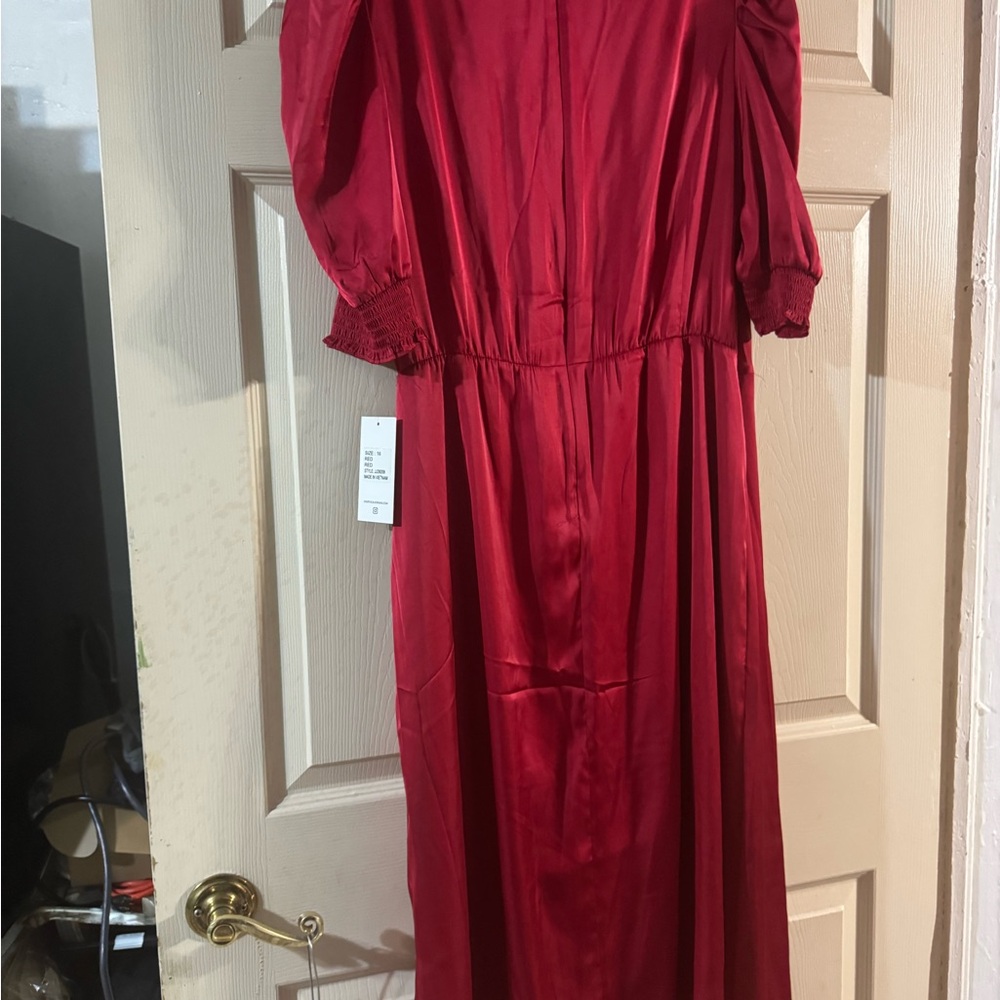 Julia Jordan Red Maxi Dress